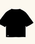 Basic Boxy Black Tee