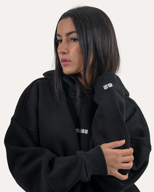 Black Signature Bless Hoodie
