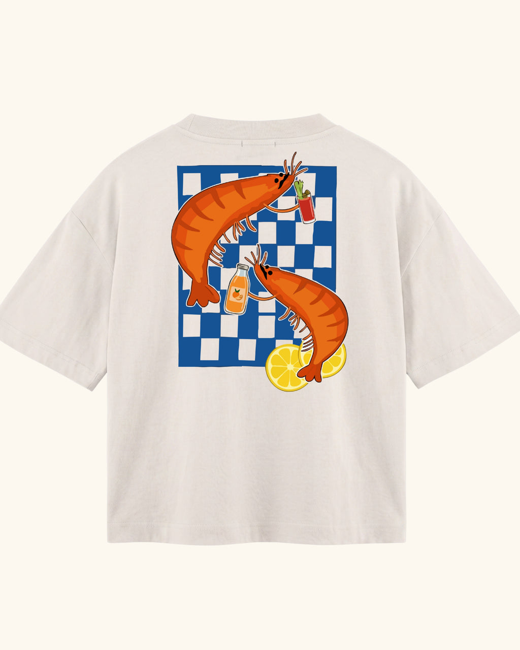 BOXY SHRIMP TEE