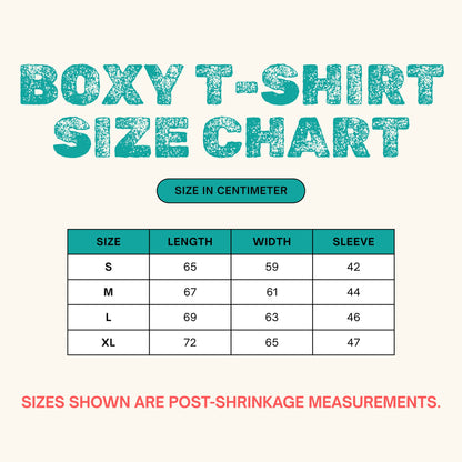 BEIGE BOXY SHRIMP TEE