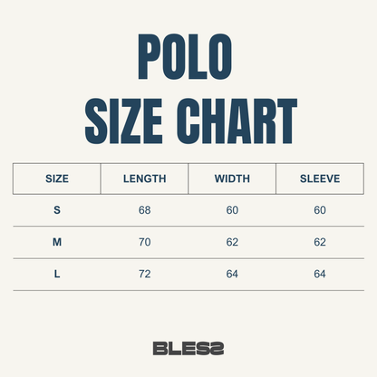 Baby Blue Striped Polo Shirt